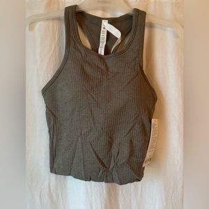 Lululemon ebb to street crop tank